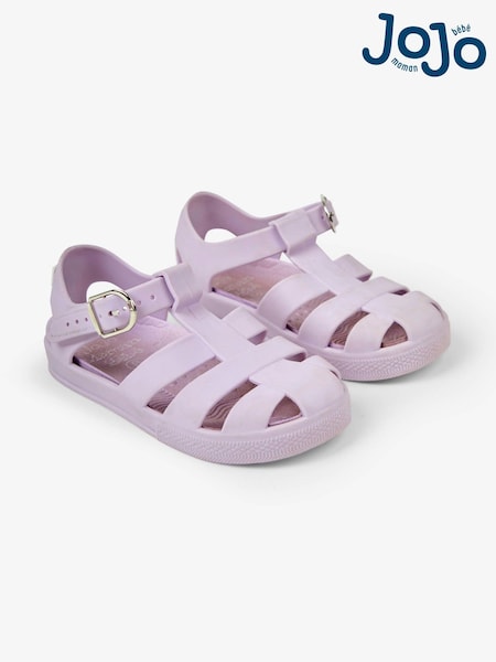JoJo Maman Bébé Lilac Purple Jelly Sandals (341754) | €19