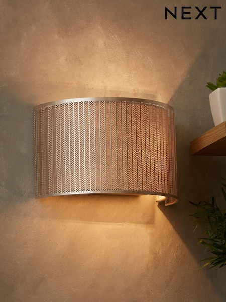 Brass Jada Wall Light (341816) | €59