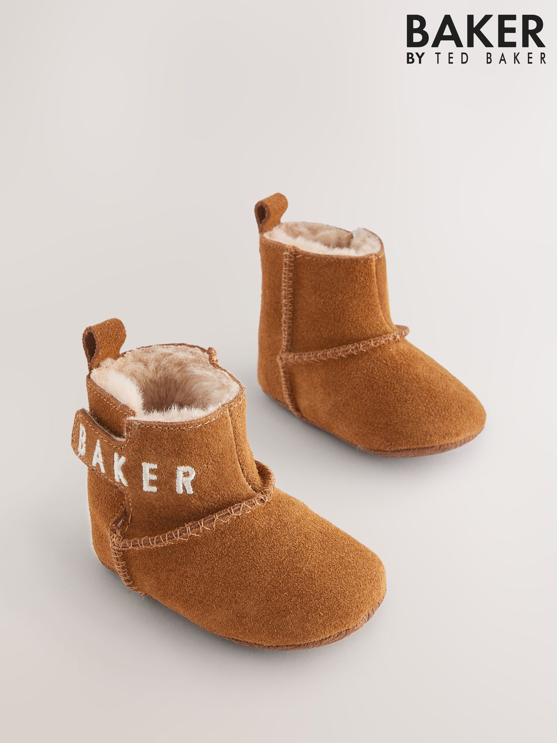 Suede baby boots hot sale