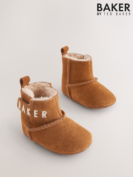 Baker By Ted Baker Baby Boys Tan Boots Padders (341921) | ‏101‏₪