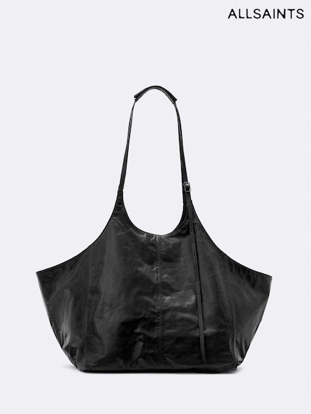 কালো - Allsaints Siloh E/w Tote