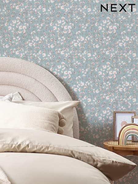 Calm Ditsy Floral 10m Wallpaper Sample (342360) | 41 €