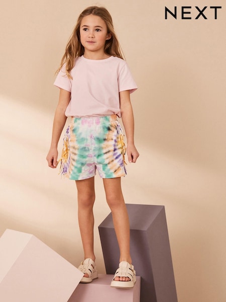 Več - Tie Dye Tassle Shorts (3-16yrs) (342655) | € 6 - € 10