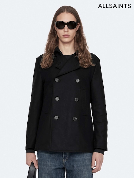 Svart - Regular Allsaints Lagan Peacoat
