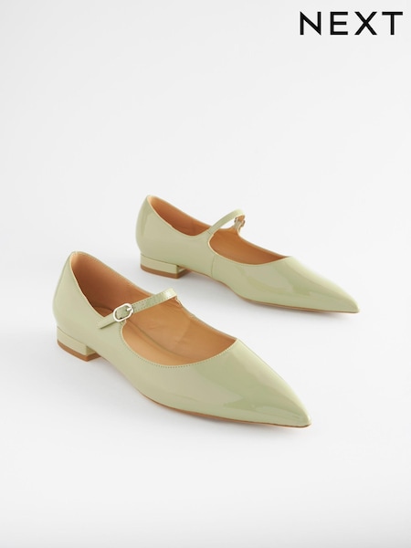 Green Forever Comfort® Point Toe Mary Jane Shoes (344352) | €10