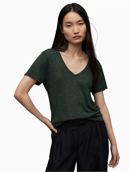 AllSaints Emelyn Shimmer T-Shirt (345494) | 30 €
