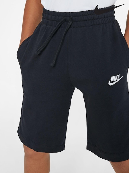 Nike Black Sportswear 100% Cotton Shorts (345651) | €18