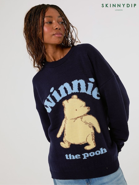 Plavo - Skinnydip Disney Winnie The Pooh Winnie Knit Jumper