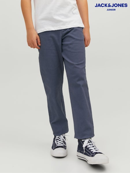 JACK & JONES JUNIOR Blue Chino Trousers (346095) | €15