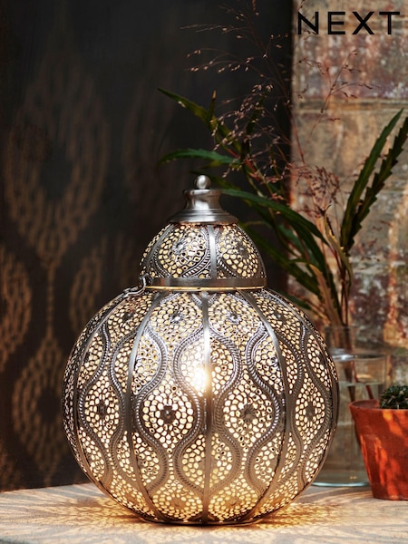 Silver Marrakech Table Lamp (346627) | €66