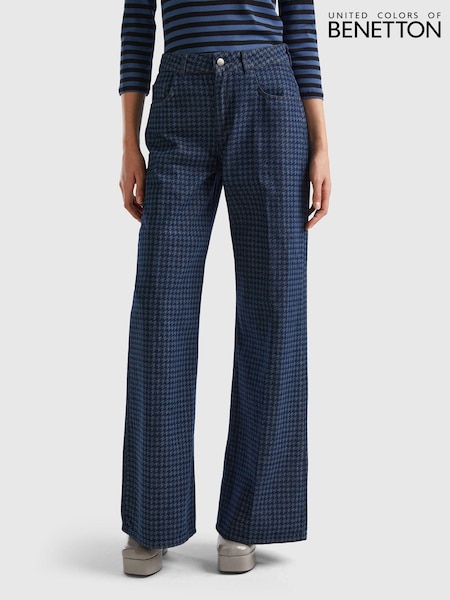 Benetton blue Wide Leg Trousers (347567) | €58