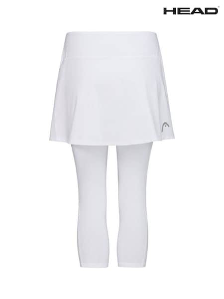 Head White Club Womens 3/4 Tights Skort (348224) | ₪282