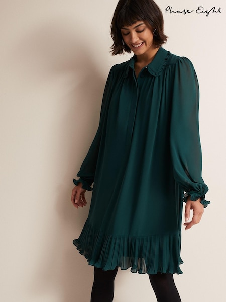 Phase Eight Green April Swing Mini Dress (349019) | €72