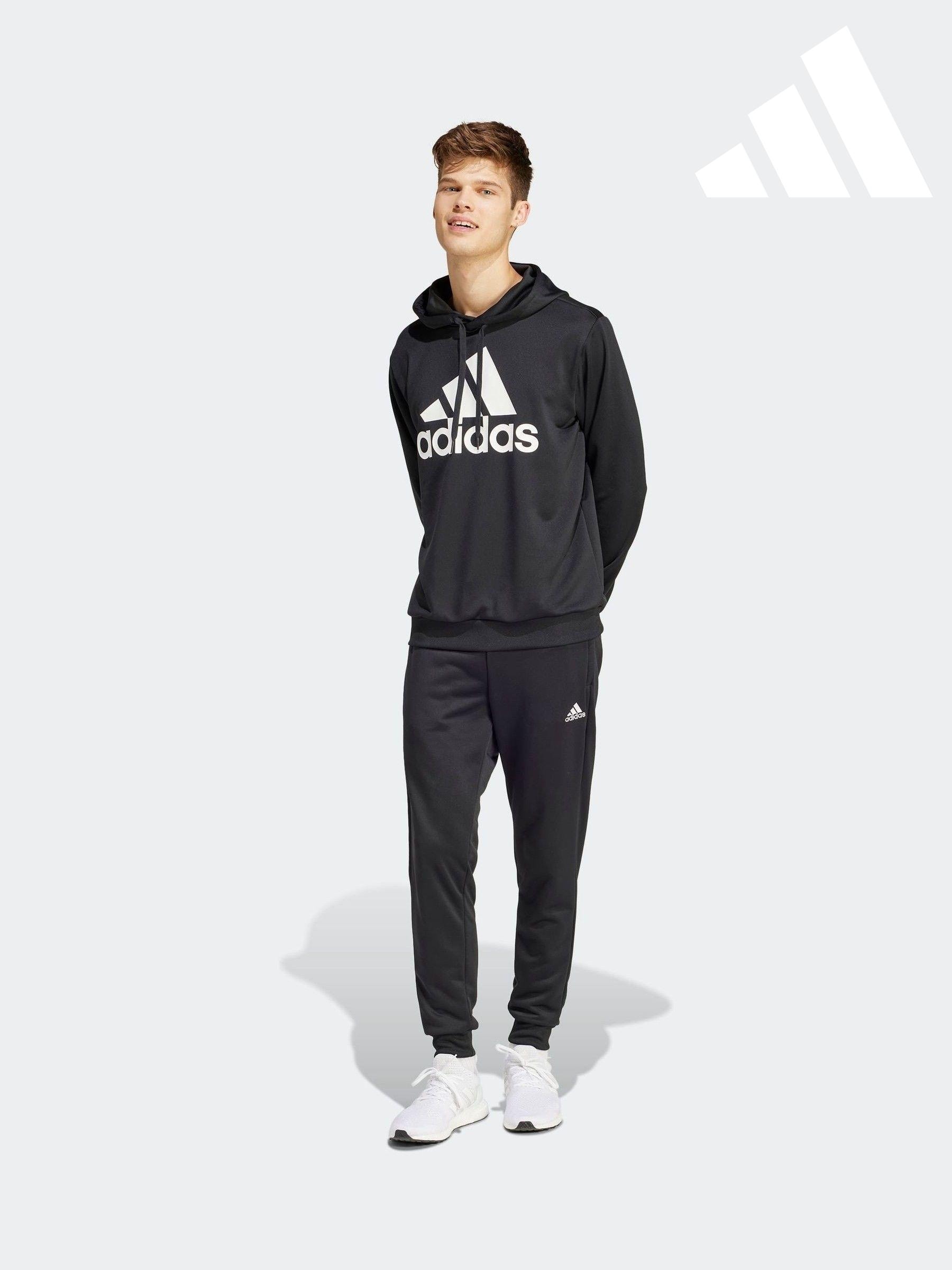 Adidas hoodie tracksuit mens 2025