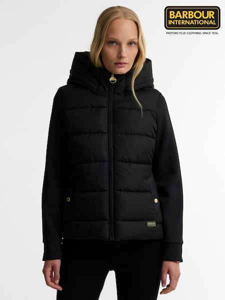 Black - Barbour® International Conway Quilted Jacket