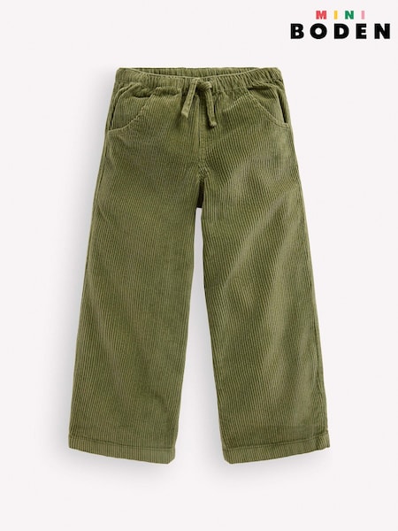 Green - Boden Draw Cord Trousers