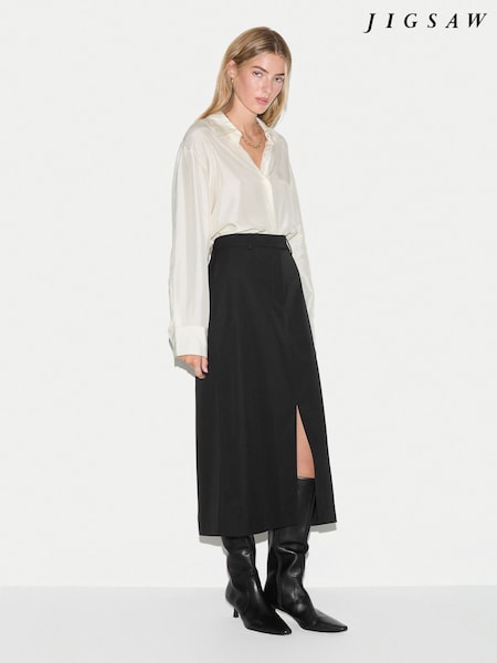 Schwarz - Jigsaw Tailored Pencil Skirt