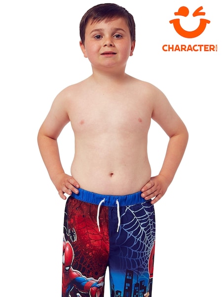 Character Blue Spider-Man Swim Shorts (350259) | 74 QAR