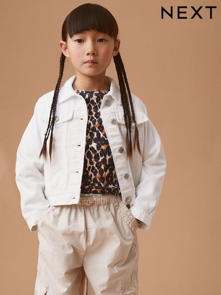 White Western 100% Cotton Jacket (3-16yrs) (351805) | €22 - €30