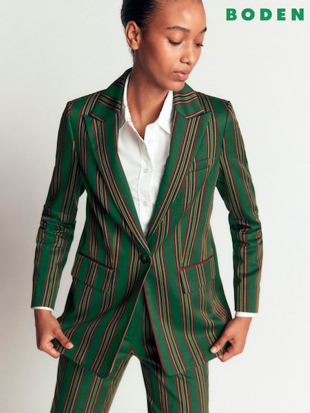 Green - Boden Woodbridge Tailored Blazer