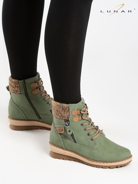 Verde - Lunar Davina Waterproof Boots