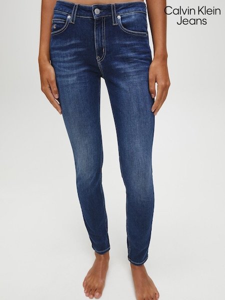 Calvin Klein Jeans Blue Mid Rise Skinny Jeans (352623) | €25
