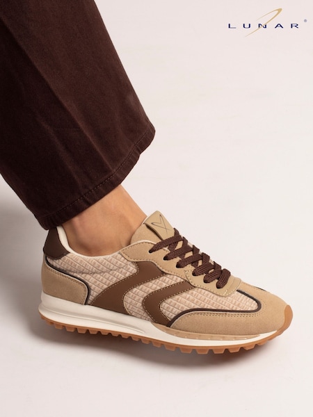 Brown - Lunar Jaz Trainers