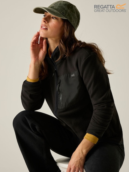 Black - Regatta Frankie Full Zip Fleece