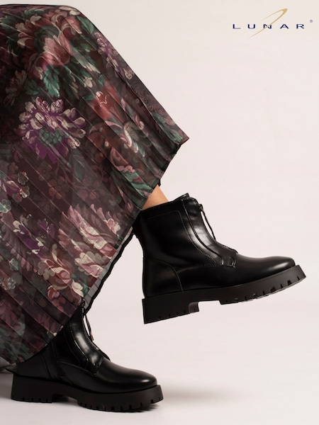 Black - Lunar Orsa Ankle Boots