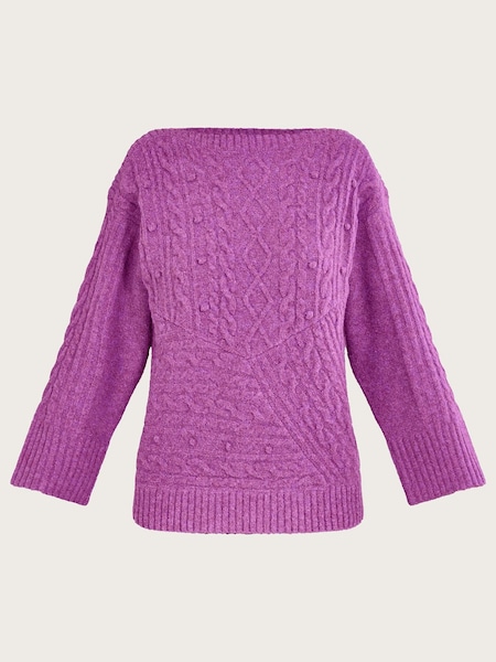 Monsoon Purple Button Cardigan (354117) | €37