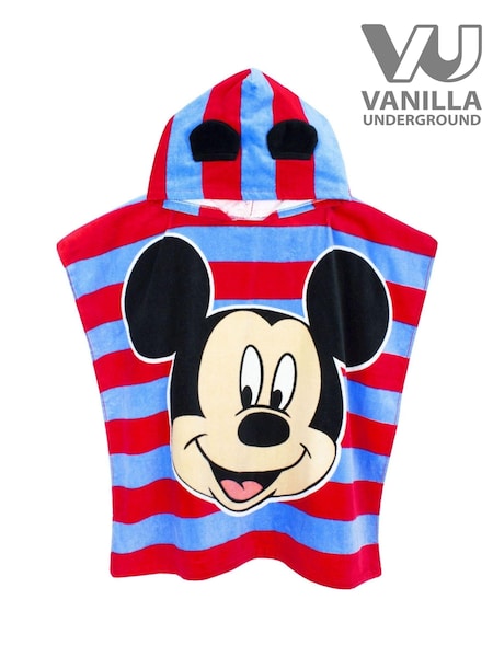 Vanilla Underground Kids Mickey 100% Cotton Character Towel Poncho (354337) | 1,081 UAH