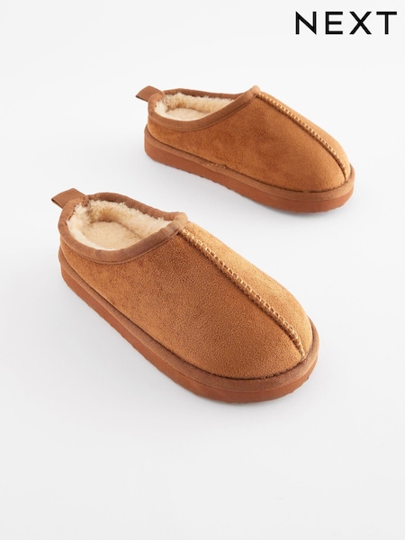 Kellanruskea Ruskea - Cosy Mules Slippers (354712) | €22 - €26