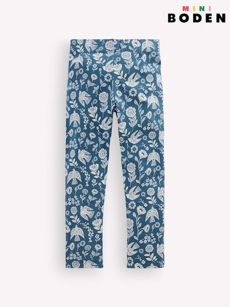 Blue - Boden Fun Leggings