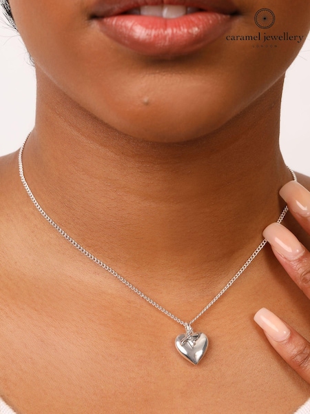 посеребренный - Caramel Jewellery London 'Cherish' Necklace (355186) | €10