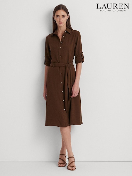 Lauren Ralph Lauren Natural Fit and Flare Shirtdress (356771) | €83