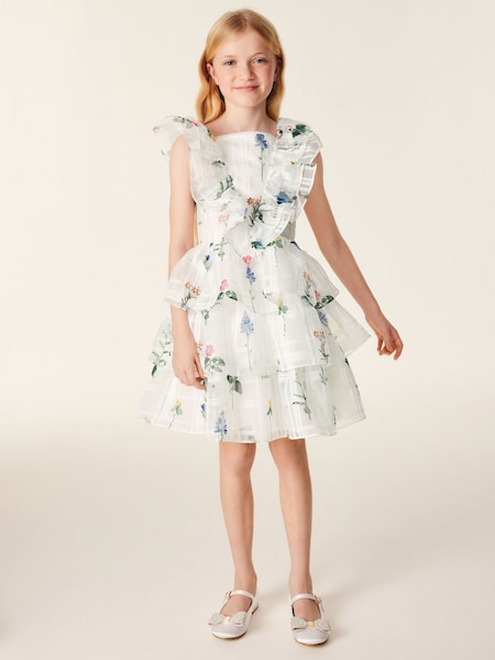 Baker by Ted Baker Floral Burnout Frilled Dress (357049) | 36 € - 40 €
