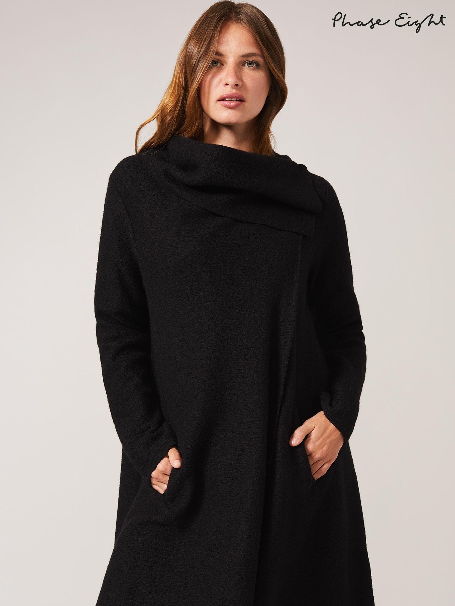 Phase eight bellona coat black outlet