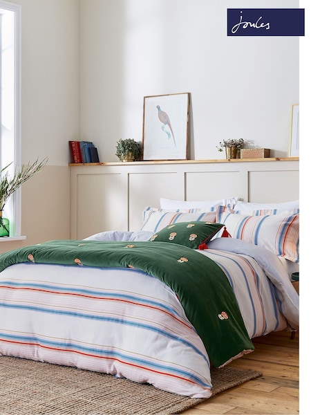 Joules White Golden Hour Duvet Cover and Pillowcase Set (357519) | €42 - €66
