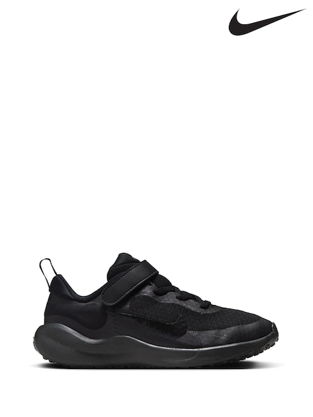 Nike Black Junior Revolution 7 Trainers (357606) | €50