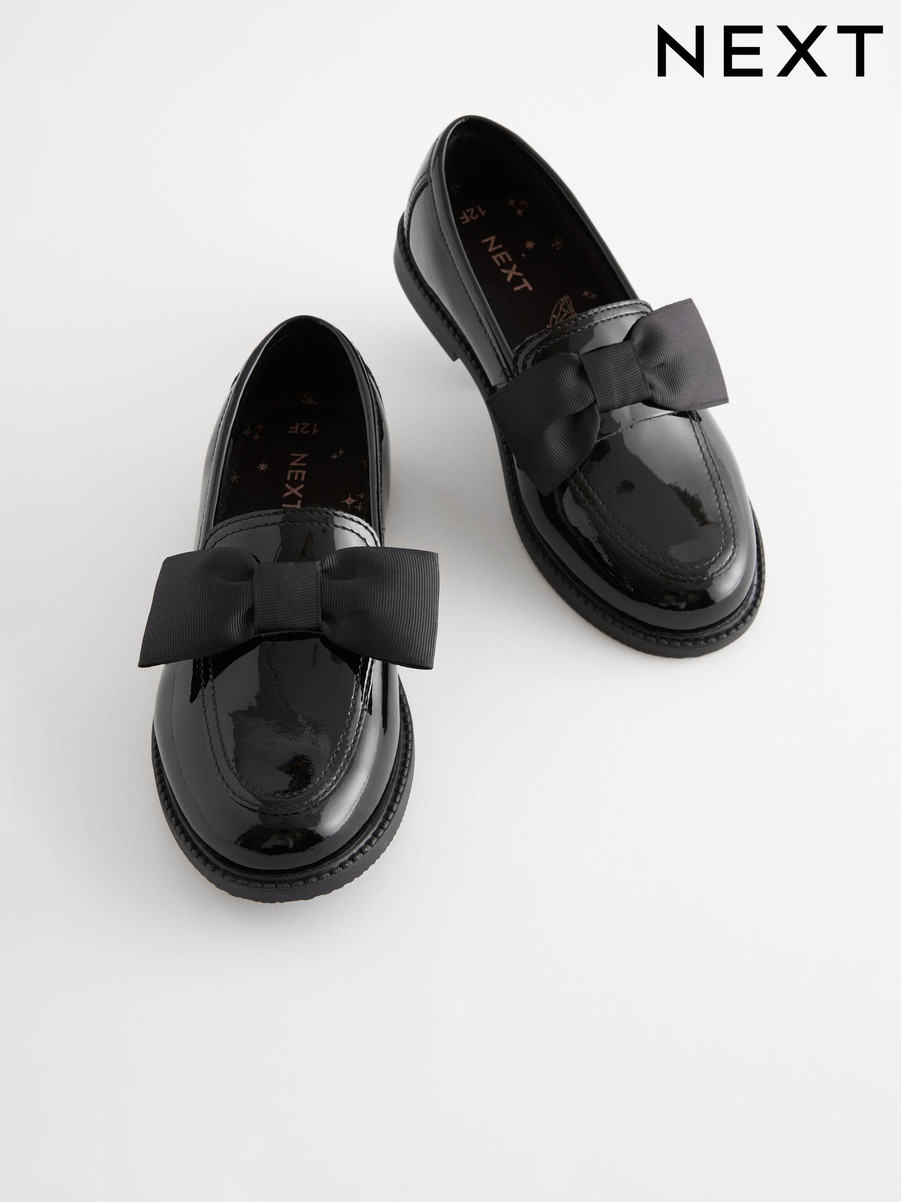 Girls Shoes Black Loafer Wide Fit G Schoolwear Next Luxembourg
