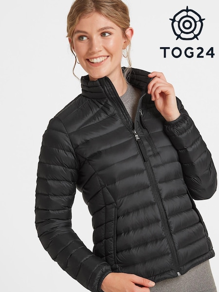 Tog 24 Black Drax Funnel Down Jacket (358267) | AED291