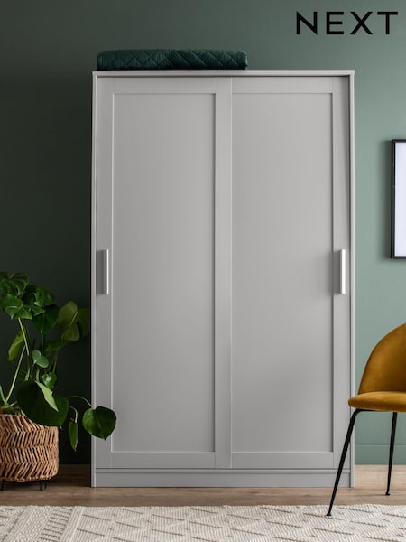 Grey Flynn 1.2m Sliding Wardrobe (358761) | €460