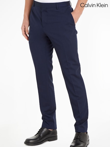 Calvin Klein Stretch Wool Slim Trousers (359077) | €35