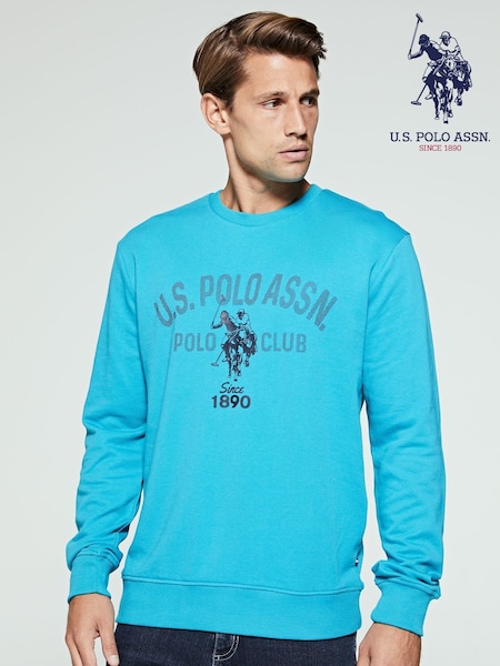 U.S. Polo Assn. Dotty Graphic Crew Sweatshirt (359257) | €66