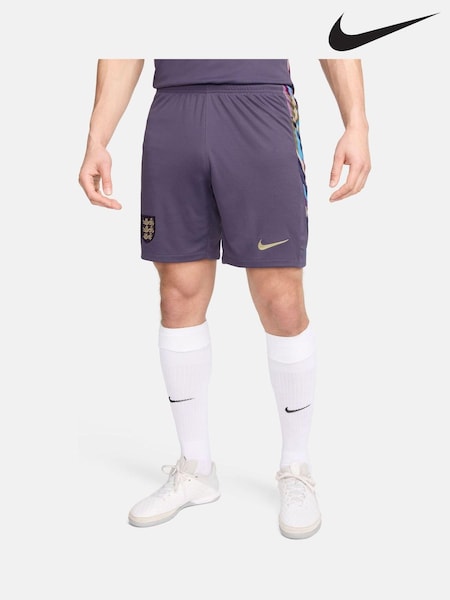 Nike Purple Dri-FIT England Stadium Home Football Shorts (359397) | €37