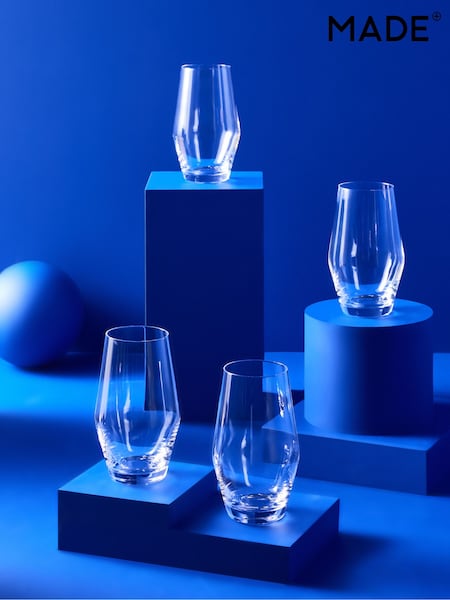 MADE.COM Velma Crystal Tumbler Glasses (360699) | ‏151 د.إ.‏
