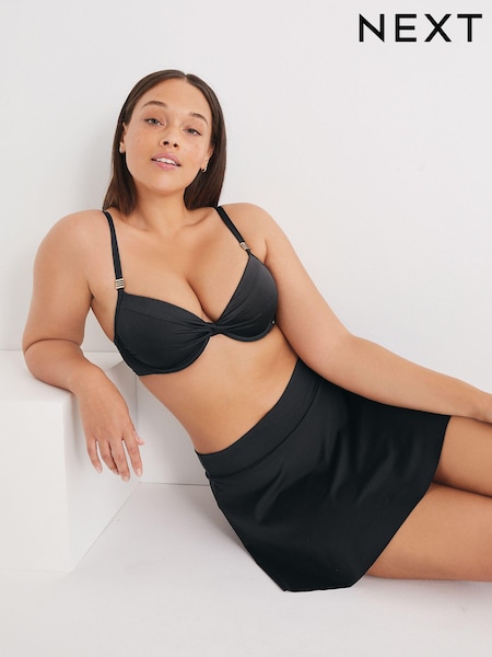 Черный - Swim Skirt Bikini Bottoms (360732) | €25