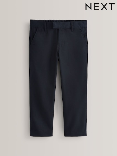 أزرق داكن - School Formal Slim Trousers (3-17yrs) (360945) | ‏48 ر.س.‏ - ‏95 ر.س.‏