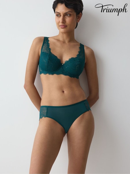 Teal Green - Triumph Amourette Sparkle Knickers