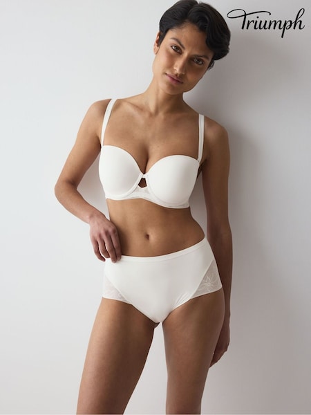 White - Triumph Comfort Contour Maxi Knickers